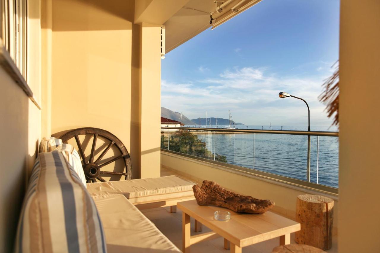 Boho Beach House In Itea-Delphi Экстерьер фото