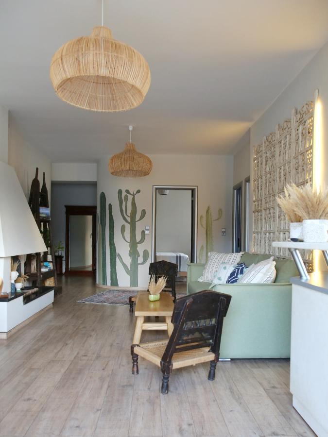 Boho Beach House In Itea-Delphi Экстерьер фото