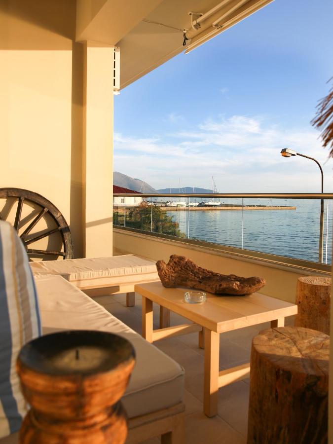Boho Beach House In Itea-Delphi Экстерьер фото