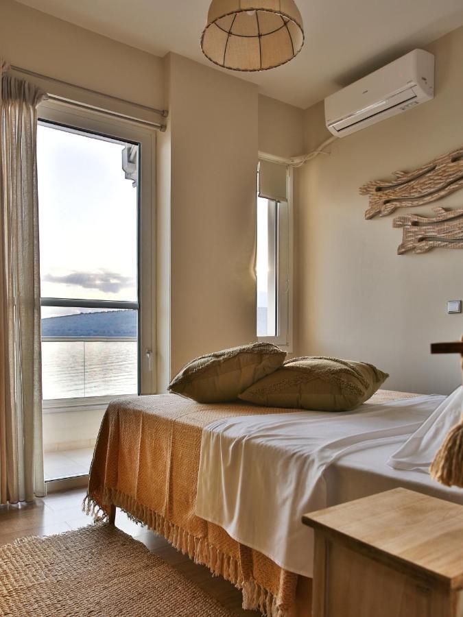 Boho Beach House In Itea-Delphi Экстерьер фото